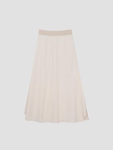 Asymmetric flare skirt - UNIT - Modalova