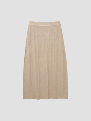 Wool Blend Ribbed knit skirt - UNIT - Modalova