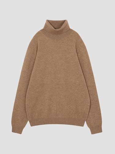 Men's Cashmere Turtleneck Knitwear Pullover - UNIT - Modalova