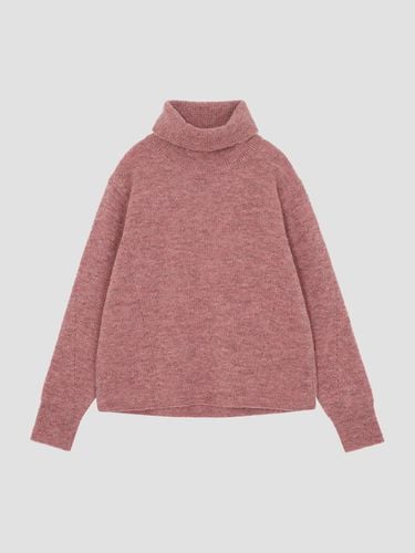 Blended Metal Thread Turtleneck Knitwear Pullover - UNIT - Modalova