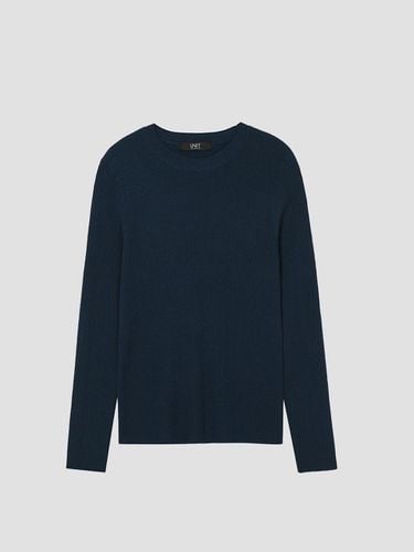 Cashmere blend crew neck knitwear pullover - UNIT - Modalova