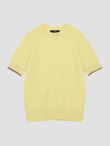 Cashmere crew neck Coloring Knitwear Pullover - UNIT - Modalova