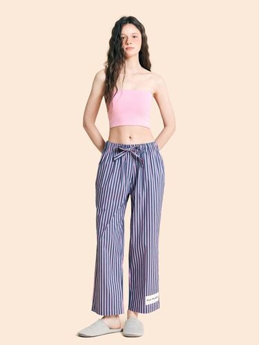 Yeo] Black_Pajama Pants [W] _ Pants - PILY PLACE - Modalova