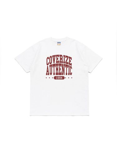 AUTHENTIC LOGO SHORT SLEEVE (WHITE) - COVERIZE - Modalova