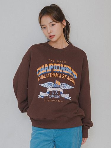 Championship Oversized Fit Sweatshirt - alvinclo - Modalova