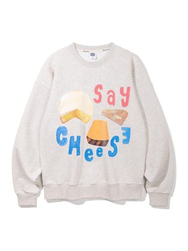 Say Oversized Fit Sweatshirt - alvinclo - Modalova