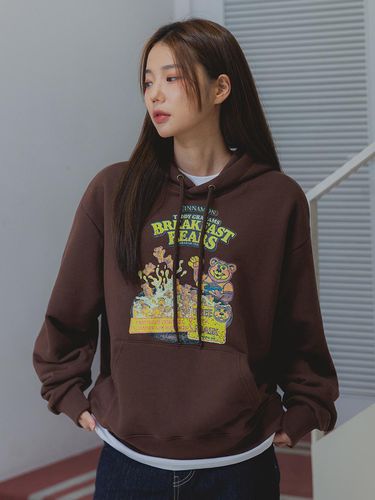 Alvinclo Oversized Fit Hoodie - alvinclo - Modalova