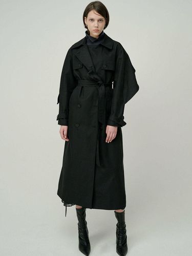 Sonnie Trench Coat _ Black - 02 ARMOIRE - Modalova