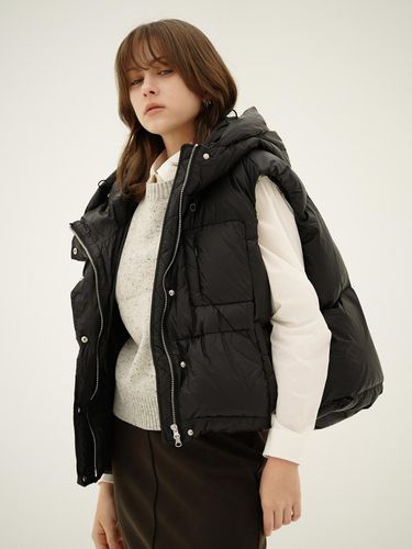 Puffer Down Vest _Black - ACUD - Modalova