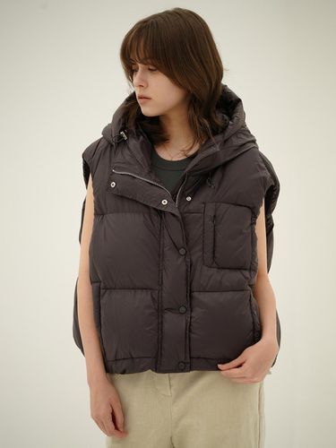 Puffer Down Vest _Grey - ACUD - Modalova