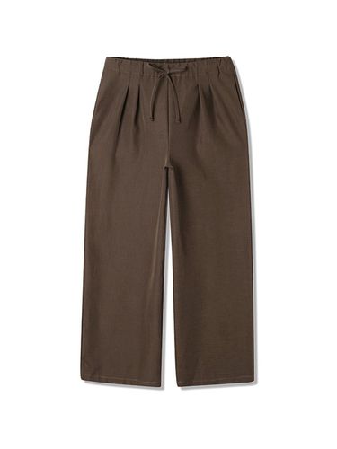 Women's BANDING String Wide Pants () - ADHOC - Modalova