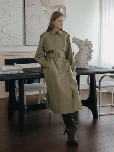 SNAP TRENCH COAT - ILROZE - Modalova