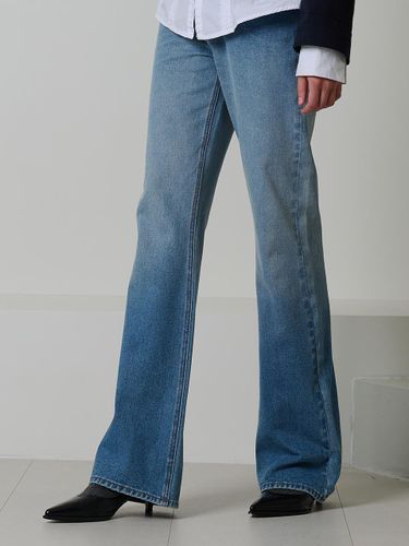 Dust-Washed Bootcut Pants () - FREI - Modalova