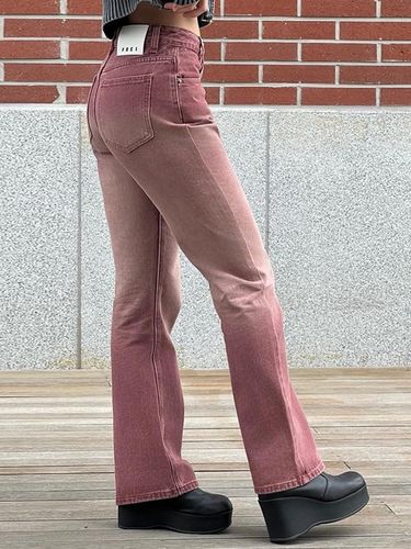 Influencer PICK] Dust-Washed Bootcut Pants() - FREI - Modalova