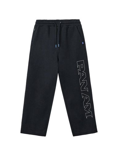 Running Embroidered Cotton-Polyester Standard Fit Sweatpants [] (3105) - PAN AM - Modalova