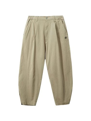 Back Pocket Cotton Relaxed Fit Pants [] (3507) - PAN AM - Modalova