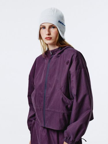 Shirring Pocket Hooded Overfit Jumper [] (3162) - PAN AM - Modalova