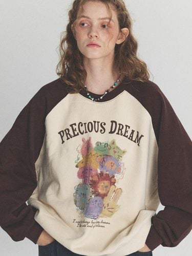 Precious Raglan Sweatshirt Brown - CPGN - Modalova