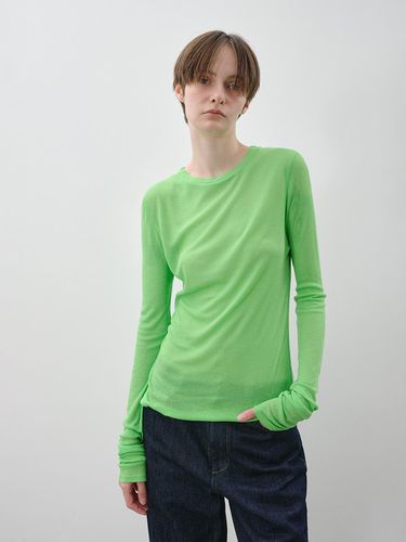 TENCEL RIBBED TEE _ GRASS - Alte - Modalova