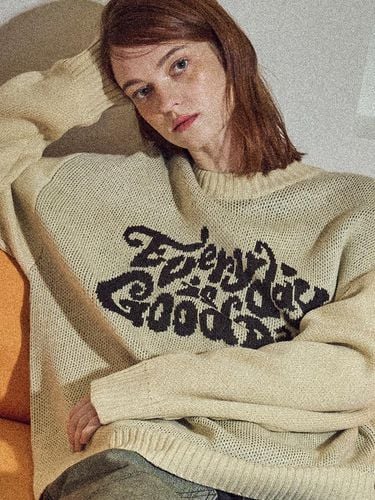 Everyday Pullover Sweater Beige - CPGN - Modalova