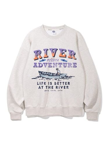 Alvin Clo River Adventure Oversized Fit Sweatshirt - alvinclo - Modalova