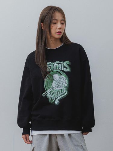 Alvin Claw Tennis Club Oversized Fit Sweatshirt - alvinclo - Modalova