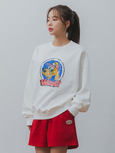 Alvin Claw Woody Puppy Oversized Fit Sweatshirt MA - alvinclo - Modalova