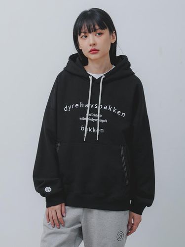 Bakken Pocket stitch Hoodie BK6795_Black - alvinclo - Modalova