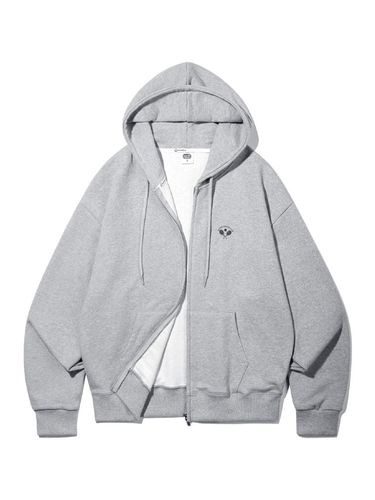 Alvin Clo AUSTIN Tennis Oversized Fit Hooded Zip-U - alvinclo - Modalova