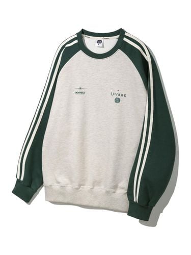 Alvin Clo Manifest Reglan Track Oversized Fit [Add fleece-lined sweatshirt] - alvinclo - Modalova