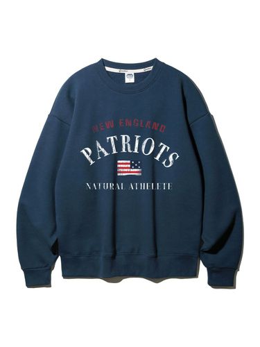 Alvin Clo Patriots Oversized Fit Sweatshirt MAR809 - alvinclo - Modalova