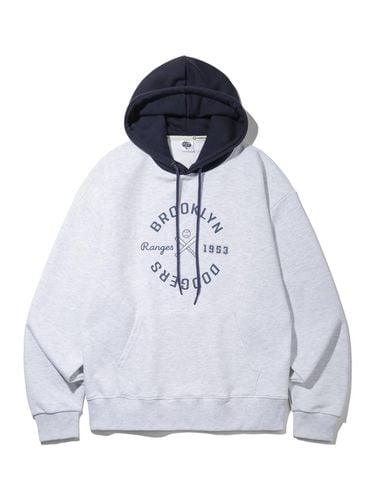 Alvin Clo Brooklyn Hat Coloring Oversized Hoodie - alvinclo - Modalova