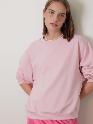 PLAIN SWEAT SHIRT (PINK) - beirut - Modalova