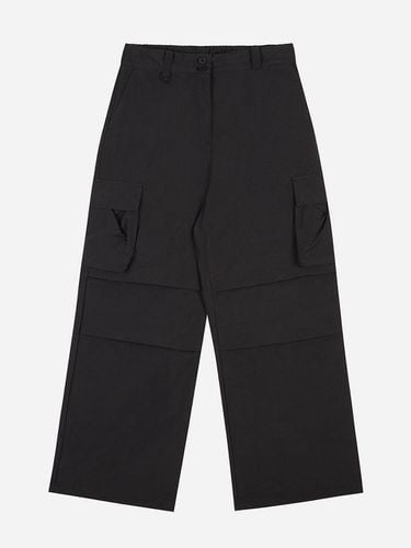 D Cargo Pocket Wide Nylon-Cotton Pants (BOCPT811F) - bensherman - Modalova