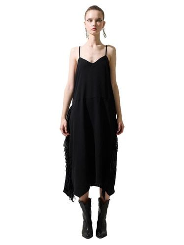 Black Strap Maxi Long Dress - GREEDILOUS - Modalova