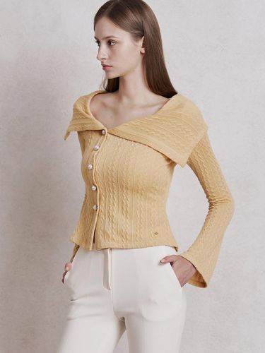 Aaron Knit Top (Yellow) - GRACE U - Modalova