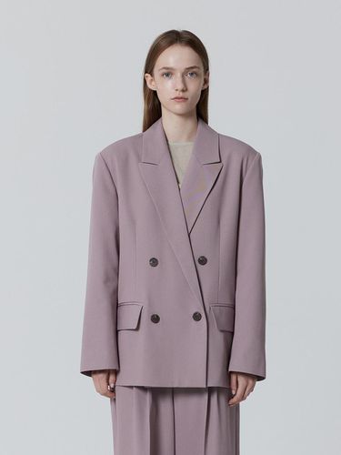 Classic Tailored Jacket_Elderberry - JULIAPEPE - Modalova