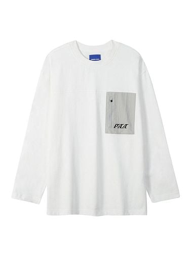 PAA Chest Pocket Long Sleeve T-shirt 3811Off-White - PAN AM - Modalova