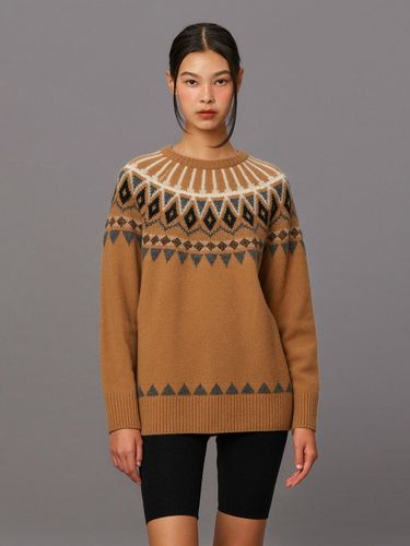 Fair Isle Knit Pullover BE - CCclub - Modalova