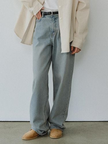 Washed Loose denim pants - URAGO - Modalova