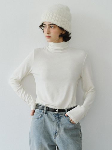 Wool tencel polar t - shirt - URAGO - Modalova