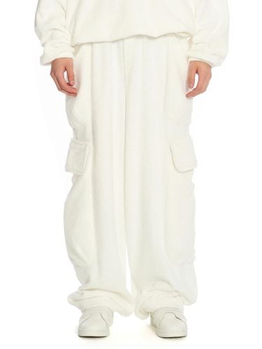 WHITE TOWEL SWEATPANTS - LABELESS - Modalova