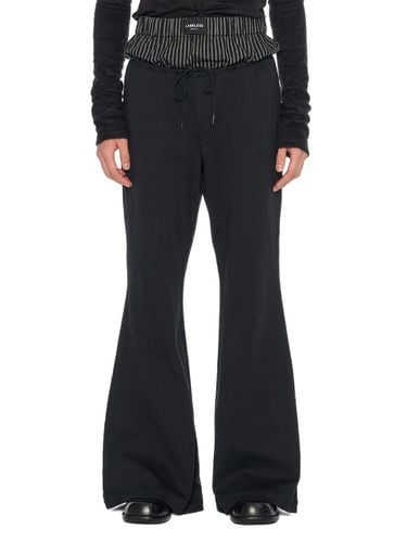 BLACK BOYFRIEND BOOTCUT SWEATPANTS - LABELESS - Modalova