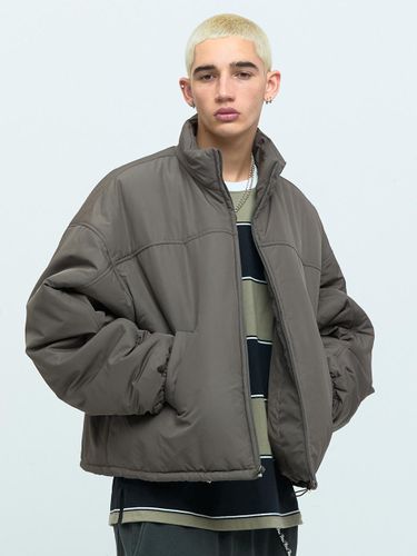 PADDED BOMBER JACKET [KHAKI] - MEA - Modalova