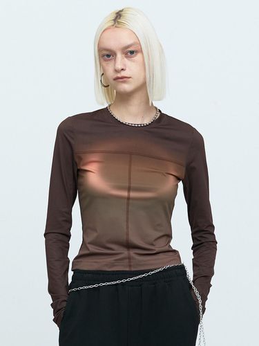 ECLIPSE THUMBHOLE TOP [BROWN] - MEA - Modalova