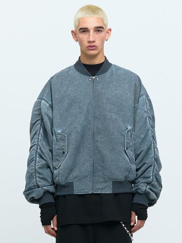 WASHED BOMBER [GREY] - MEA - Modalova