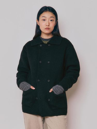 Women] Wool Knitting Double Coat () - KNITLY - Modalova