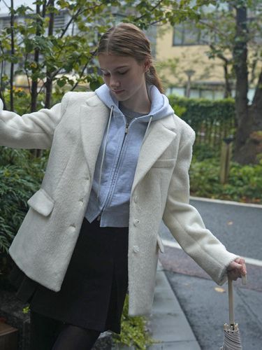 Bayou wool jacket (Light Beige) - RE_L - Modalova