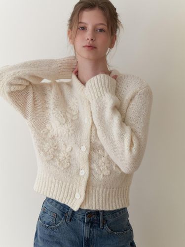 Round neck knit cardigan () - RE_L - Modalova