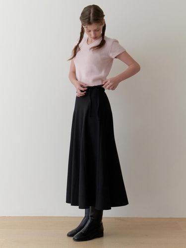 Lavender wool skirt (black) - RE_L - Modalova